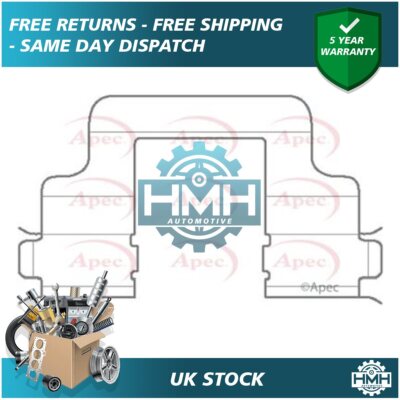 Fits Audi A3 TT A8 VW Scirocco Seat Leon Brake Pads Fitting Kit Rear Poppy