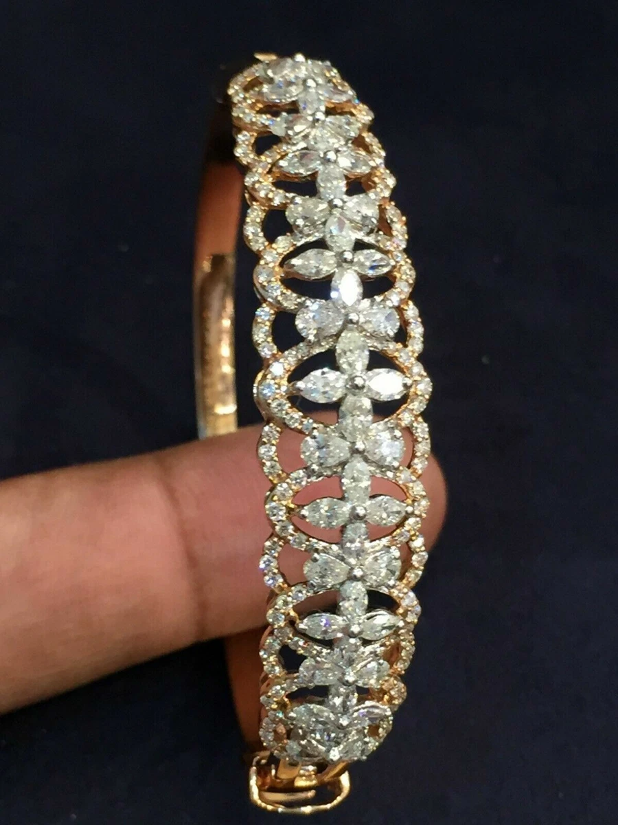Single stone hotsell diamond bangles