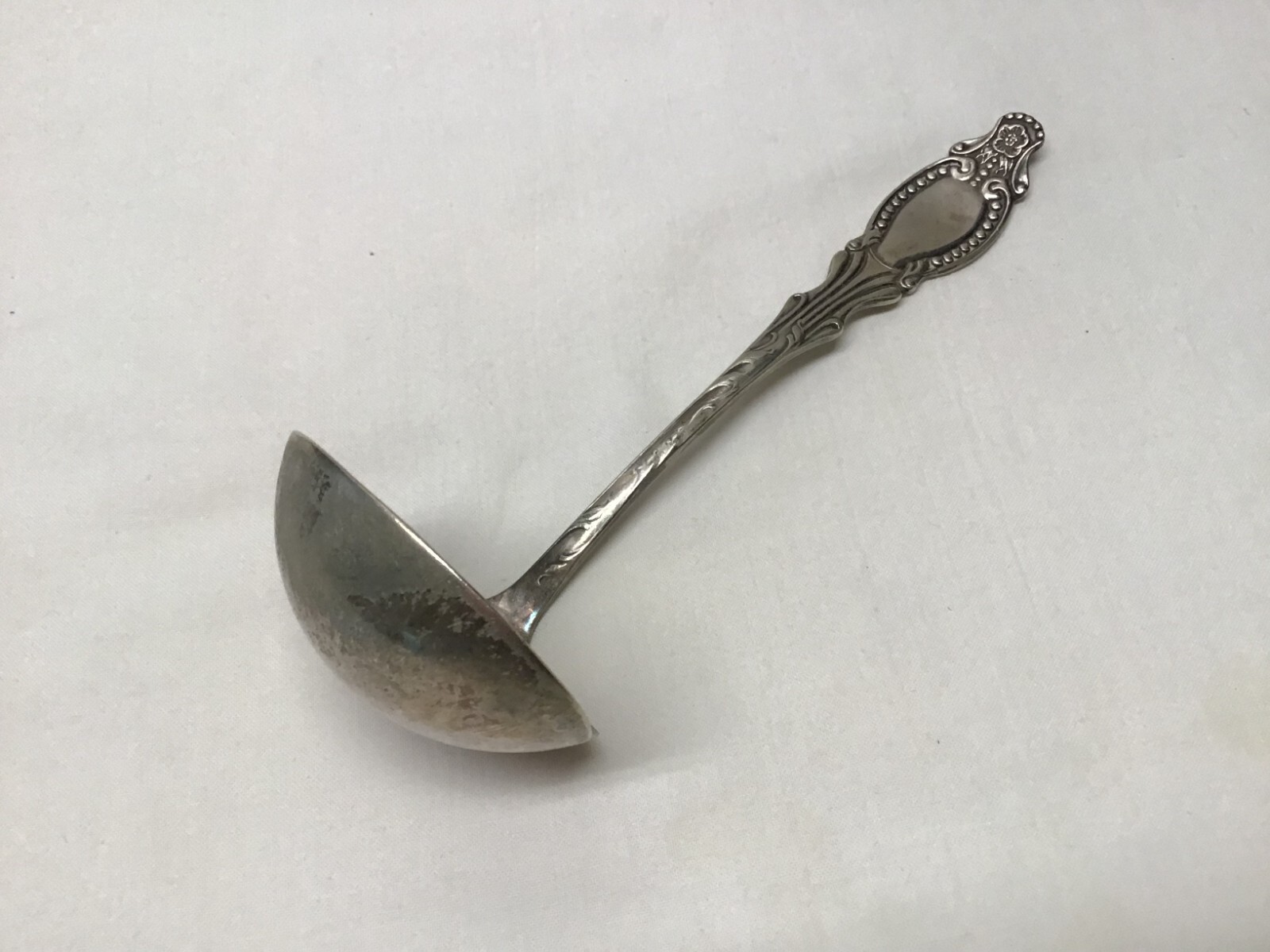 Vintage Reliance Mfg. Co.  A.I.  Silverplate Soup Ladle