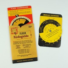 Kodak  Morgan Vintage FlashGuide  Kodaguide - Pocket Guide - Dial Calculator