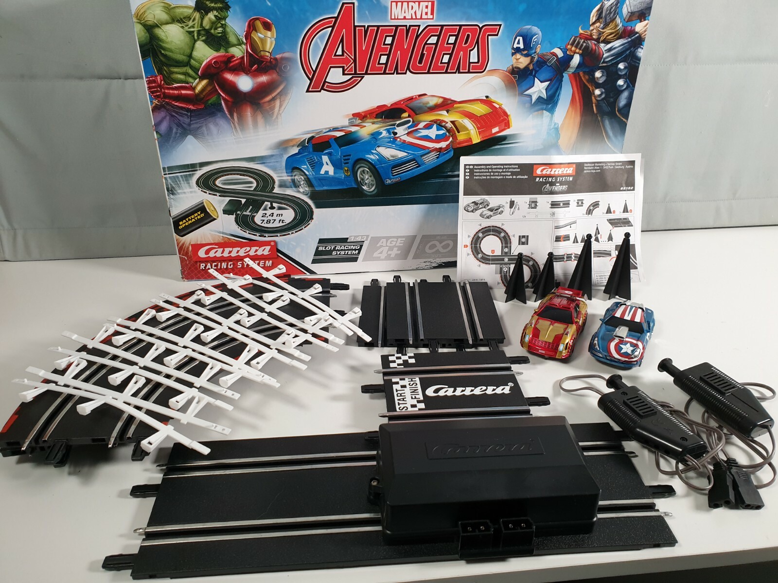 carrera avengers race track