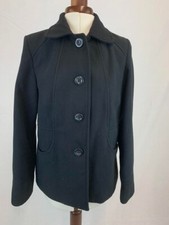 Autonomy Ladies Black Short Coat Size 10 New With Tags