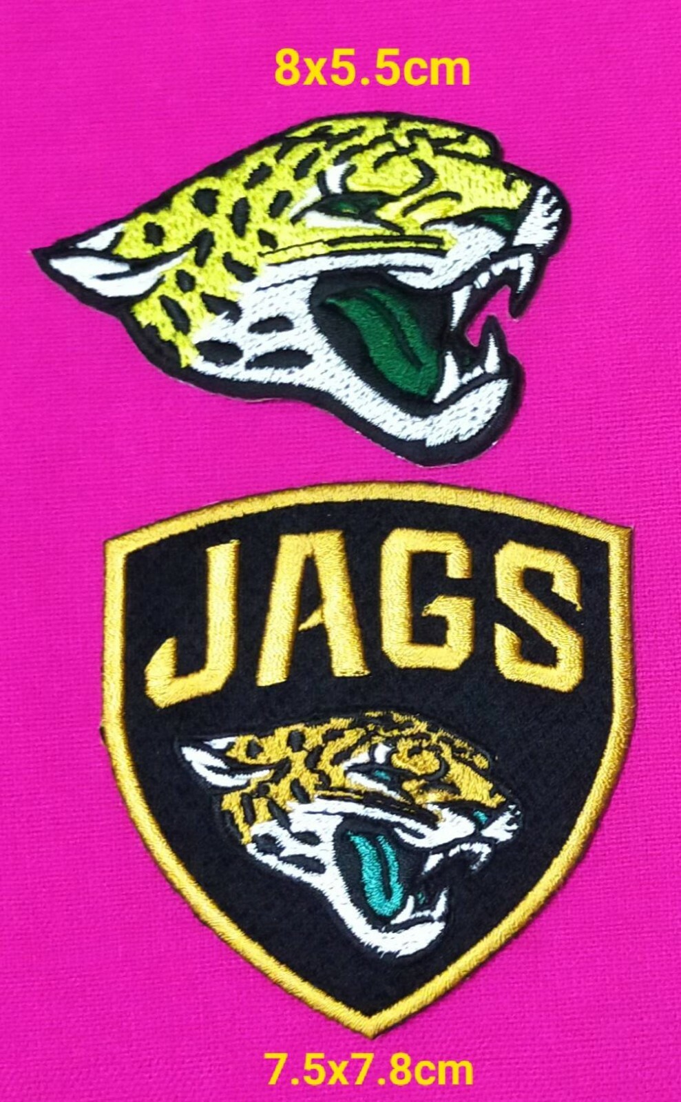 NFL Jacksonville Jaguars Logo Patch sport Embroidery , Iron , Sewing on