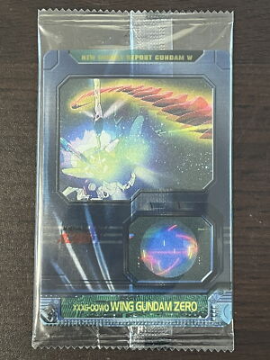 Wing Gundam Zero & Heero 2 3D MOVIE Morinaga Gundam Wafer Card Compilation DX