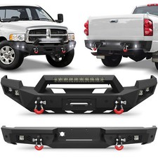 For Dodge Ram 2500 3500 2003-2004-2005 Front Rear Bumper Wwinch Plate Lights