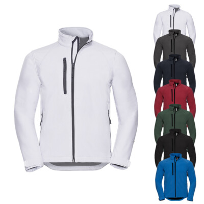 Russell Herren Softshelljacke SOFTSHELL-JACKET XS S M L XL XXL 3XL 4XL Neu Z140