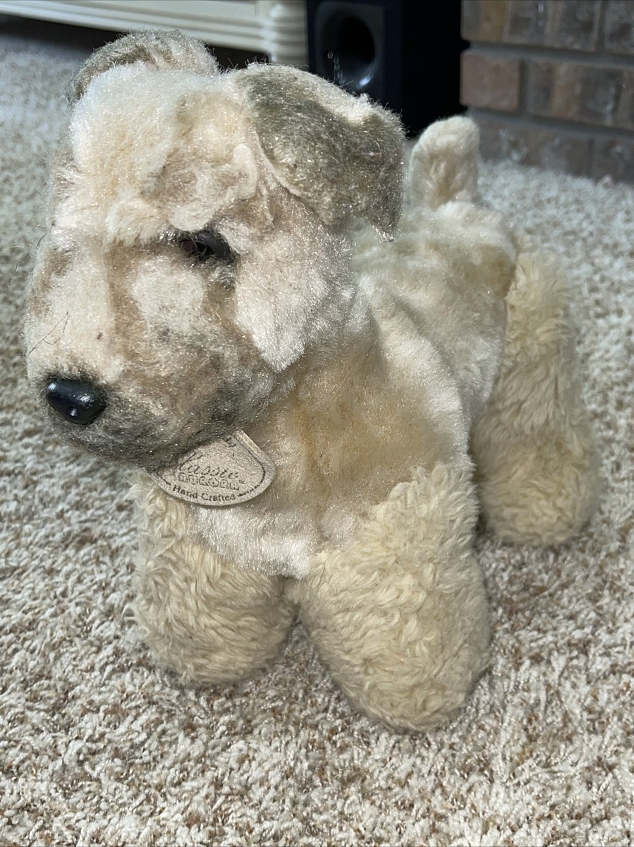 Classic Aurora Airedale TERRIER DOG 12” Plush STUFFED ANIMAL