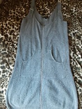  Women Wool Grey Dress by Mango size L