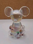 Fenton Rueven Glass Koala Bear Irridescent Swirl Paperweight RARE