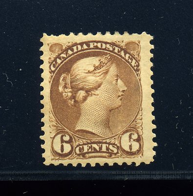 CANADA Scott #39 Queen Victoria Perf 12 Mint Stamp (Stock Bx 374