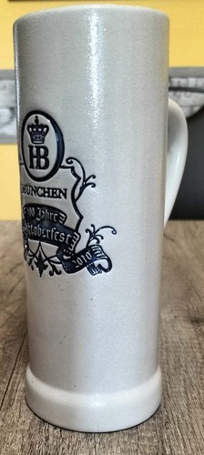 BOCCALE BIRRA HB HOFBRAU IN CERAMICA 200 ANNI OKTOBERFEST 1810-2010 - Foto 2 di 2