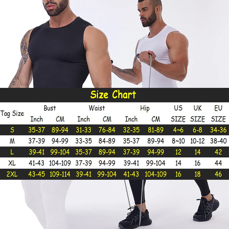 Men's Compression Suit Set Pants & Shirts Base Layer Training Workout Basketball - Image 2 of 4