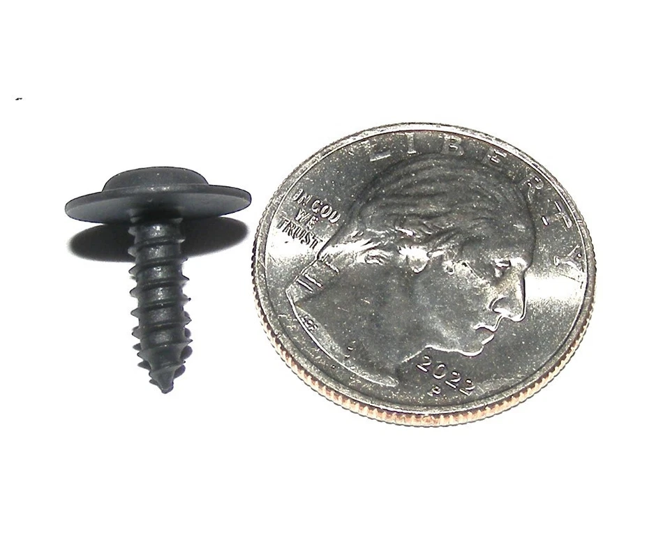 Parafusos de acabamento interno Honda - #8 x 1/2" de comprimento - 1/2" cabeça de arruela - 25 parafusos - #237 - Imagem 4 de 4