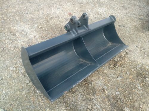 Grabenräumlöffel starr 1000 mm Baggerlöffel Bolzenaufahme Minibagger 1,0- 2,5 T - Bild 2 von 6