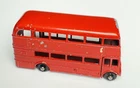 VINTAGE 1961 LESNEY MATCHBOX - No. 5  ROUTEMASTER BUS DOUBLE DECKER