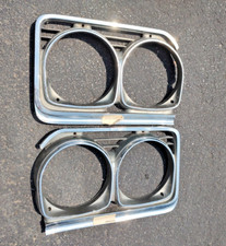 1966 Buick Skylark Gs Special Sport Wagon Headlight Bezels Headlamp
