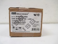 ISB Sola E-871-W-320, M132/M154 MH Metal Halide Lamp Ballast