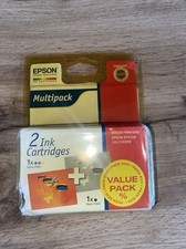 Epson T040 T041 Original Stylus C62 CX3200 Black & Colour Ink Cartridges Expired