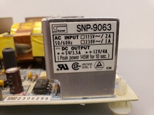 Skynet Power Supply SNP-9063 115V/230V AC IN, 5V/3.5A 12V/4A DC OUT PSU Tested