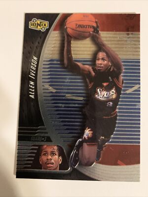 1998-99 Upper Deck UD Ionix #46 Allen Iverson. (H16).