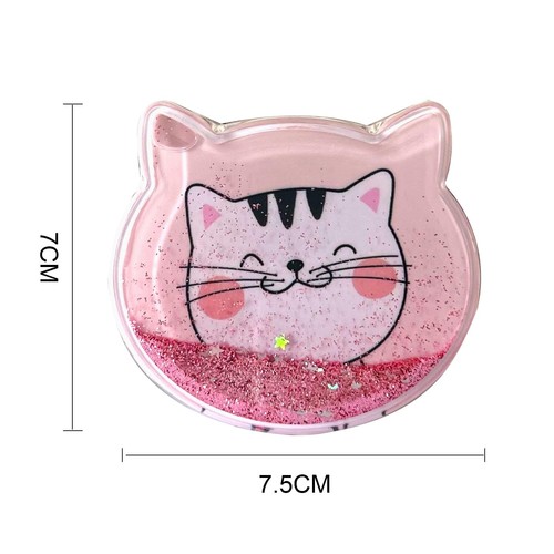 Compact Mirror, Travel Makeup Mirror for Handbag Pocket Wallet, Portable Doub... - Picture 2 of 7
