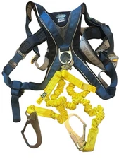 DBI-SALA EXOFIT ISafe Large Full Body Harness FALL PROTECTION  Size-L