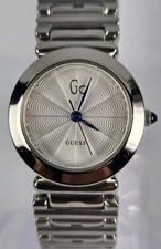 GUESS COLLECTION WOMEN'S STAINLESS STEEL 22mm WATER RESISTANT 100M SILVER DIAL