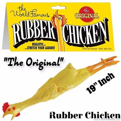 Loftus ''The Original'' World Famous Rubber Chicken - Classic Fun Gag Joke Toy