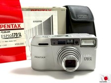 Pentax ESPIO 170SL 35mm Point Shoot Film Camera in BOX From JAPAN (E319)