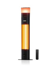 Chauffage de patio électrique extérieur 3 en 1 haut-parleur RGB lumière 43