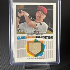 2026 Topps Heritage - Clubhouse Collection Relics Corbin Carroll #CCR-CCA (MEM)
