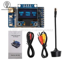 VRX-75DF 6.1–7.2 GHz Video Receiver 64CH FPV Analog Video Receiver for FPV Drone