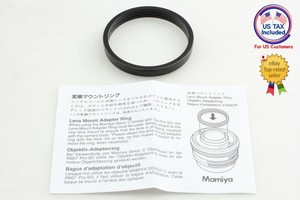 [N MINT] Mamiya RB67 Lens Mount Adapter Ring Sekor C to Pro SD and RZ From JAPAN