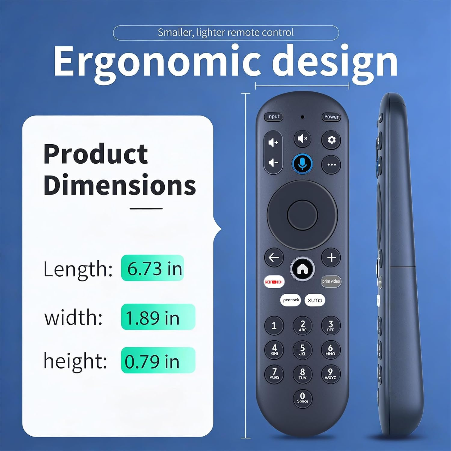 Replacement Remote Control for Xumo Xione Stream Box SCXI11BEI Xione-Sc ...