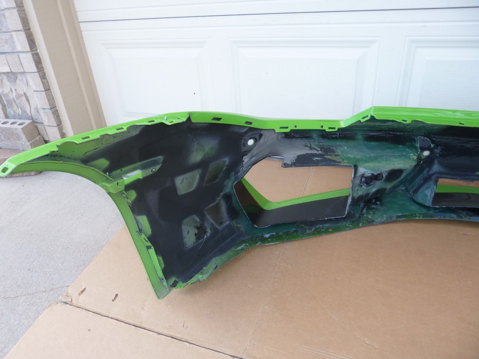 Lamborghini Huracan LP580 610 DAMAGED FRONT BUMPER COVER OEM Skin Facia