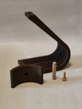 Brown Headphone Stand Holder Display Accessory