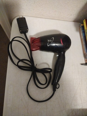 #ad #ad Ion Compact Hair Dryer 1875 W Cool And Hot Compact Model CM1110. A $4.99