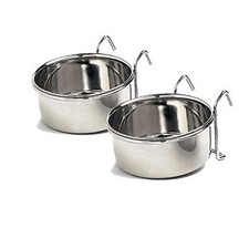Ethical Stainless Steel Coop Cup For Dog, 10-Ounce 2-Pack 