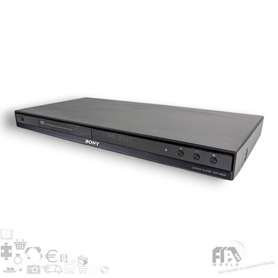 Sony DVP-NS38 DVD CD Player Schwarz DTS TOP Zustand ohne Fernbedienung