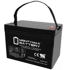 12-Volt 60 Ah GROUP 34 Rechargeable Sealed Lead Acid SLA Battery