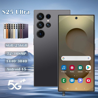 New S25 Ultra 5G Smartphone 6.9'' Factory Unlocked Android Cellphones Dual SIM