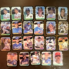 Donruss 1987 MLB Baseball Card Lot 20 Evans Whitaker Tanana Heath Mahler