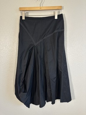 VTG Ronen Chen Skirt 0/US 4 Avant Garde Lagenlook Boxy Relaxed Artsy Lagenlook