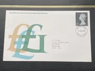 GB FDC 1972 £1 Machin redrawn, WINDSOR FDI Typed address
