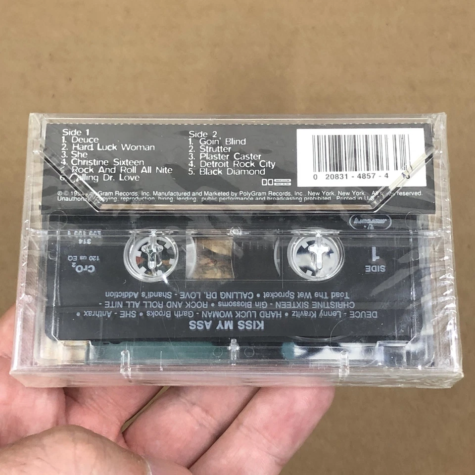 KISS REGROOVED Cassette Tape 90s Metal Grunge NOS SEALED DINOSAUR JR RATM TOOL - Image 4 of 4