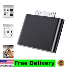 30 Pin Audio Adapter for iPod Classic/Nano/Touch/Mini/Video, Dock Connector C...