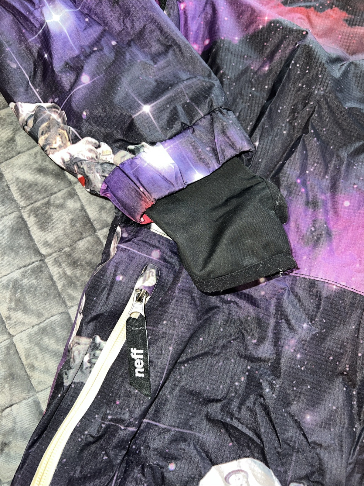 Neff Snowboarding Jacket Intergalactic Astronaut … - image 2