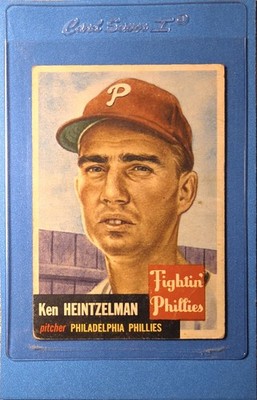 1953 Topps #136 Ken Heintzelman Philadelphia Phillies Lower Grade