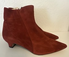 EVITA Stiefelette Damen Gr.39 Wildleder Rot NP.139€ NEU mit OVP !