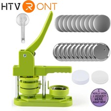 58mm Pin Badge Button Making Machine Set with 440Pcs Free Parts Press Kit